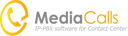 MediaCalls IP-PBX software for Contact Center