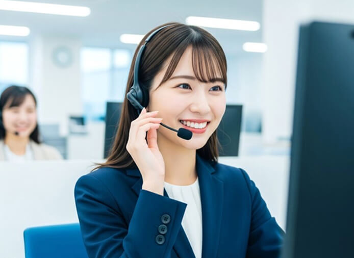 受電後のフロー構築を手厚くサポート！