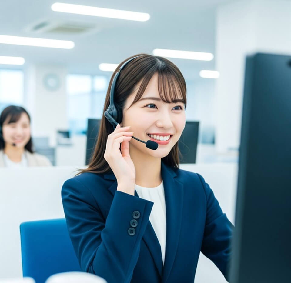 受電後のフロー構築を手厚くサポート