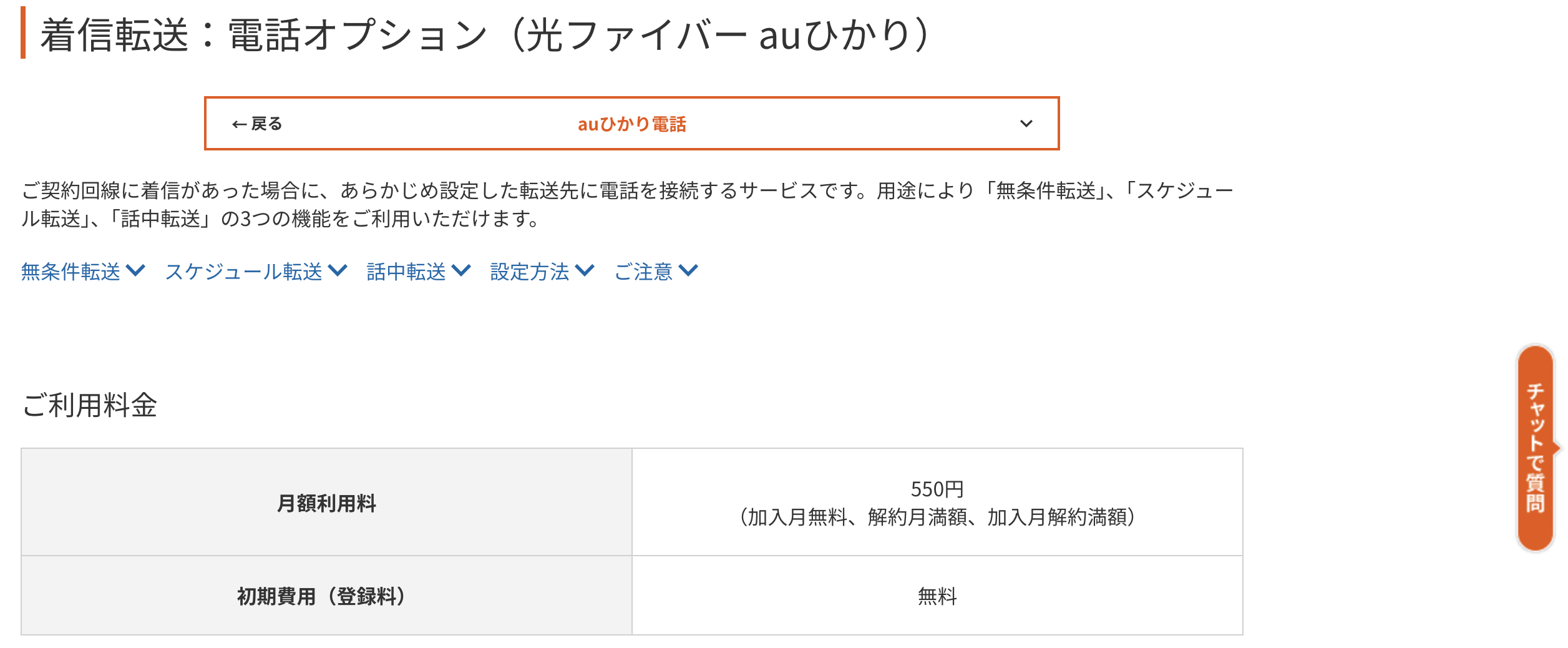 着信転送のイメージ