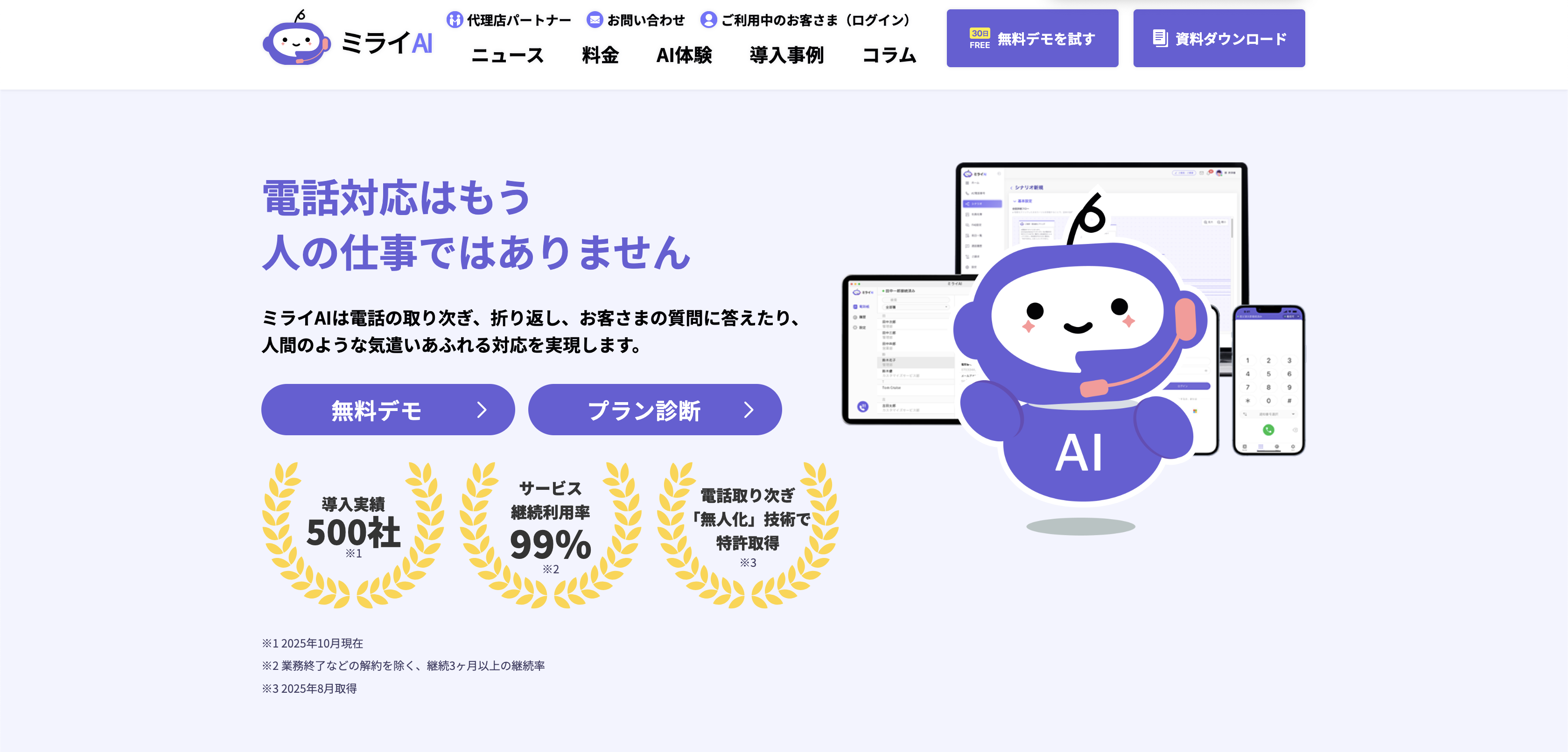 ミライAIのイメージ