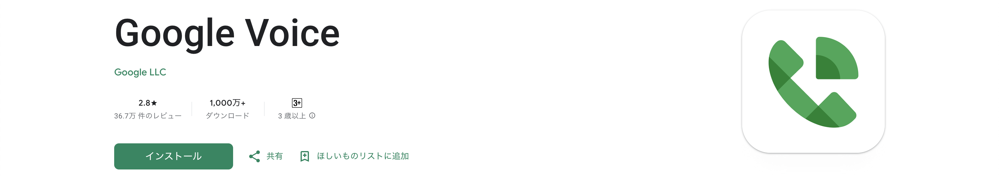 Google Voiceのイメージ画像